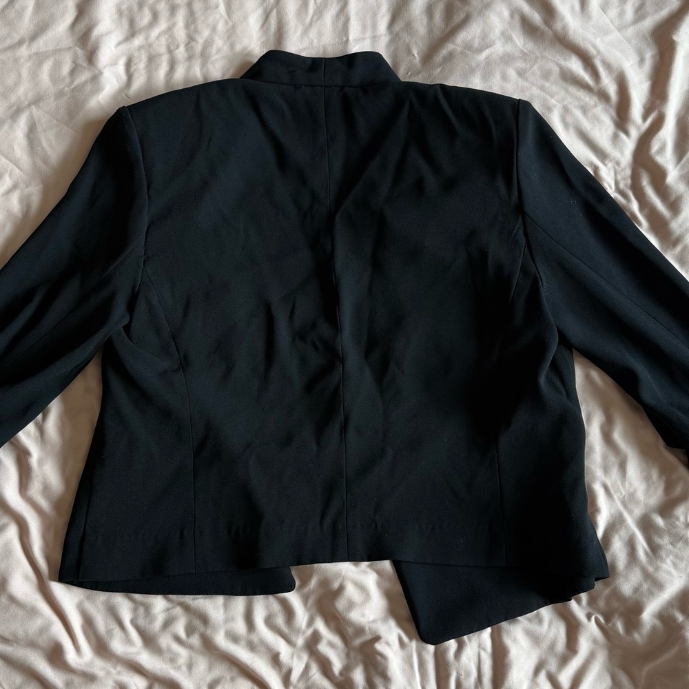 Babaton Black Open-Front Women's Blazer Jacket - Picture 11 of 11